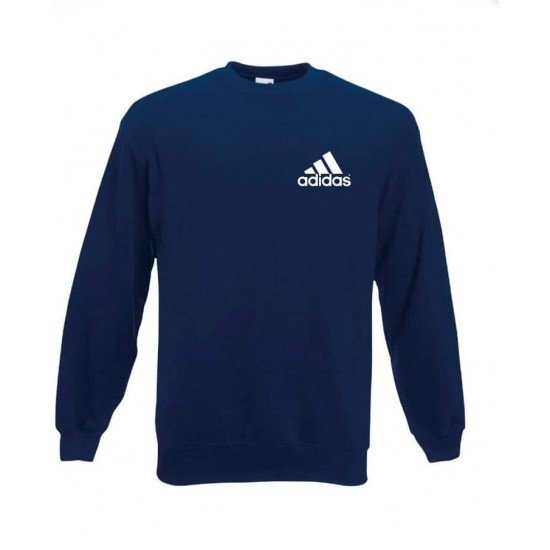 Ανδρικο Φούτερ λαιμοκοψη Adidas μπλε σκουρο Ανδρικο Φούτερ λαιμοκοψη Adidas μπλε σκουρο