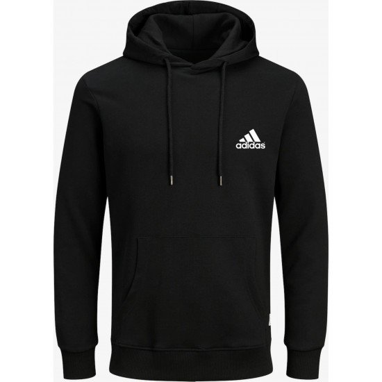 Ανδρικο Φούτερ Adidas Hooded Μαύρο