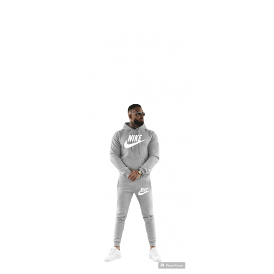 ΣΕΤ ΦΟΡΜΕΣ NIKE BIG LOGO ΜΕ ΚΟΥΚΟΥΛΑ ΓΚΡΙ ΣΕΤ ΦΟΡΜΕΣ NIKE BIG LOGO ΜΕ ΚΟΥΚΟΥΛΑ ΓΚΡΙ